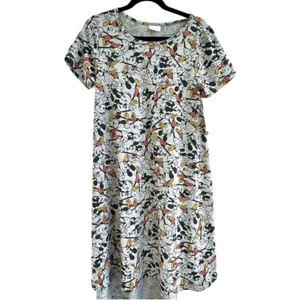 NWT Women’s Lularoe Disney Carly Mickey Mouse